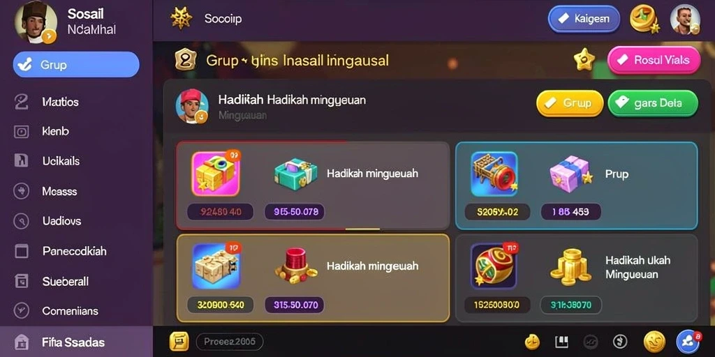 Beragam karakter menarik menanti untuk dimainkan.