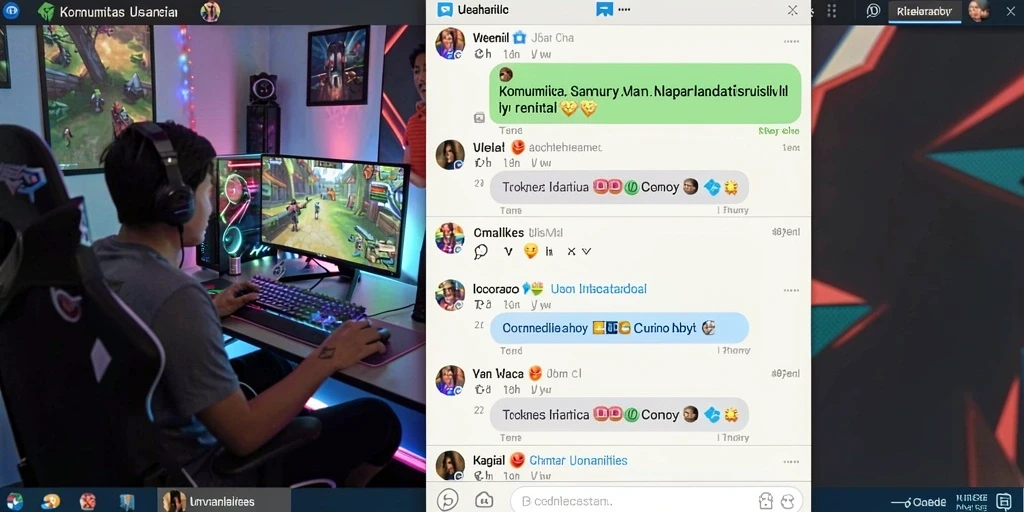 Screenshot menampilkan antarmuka pengguna yang ramah.