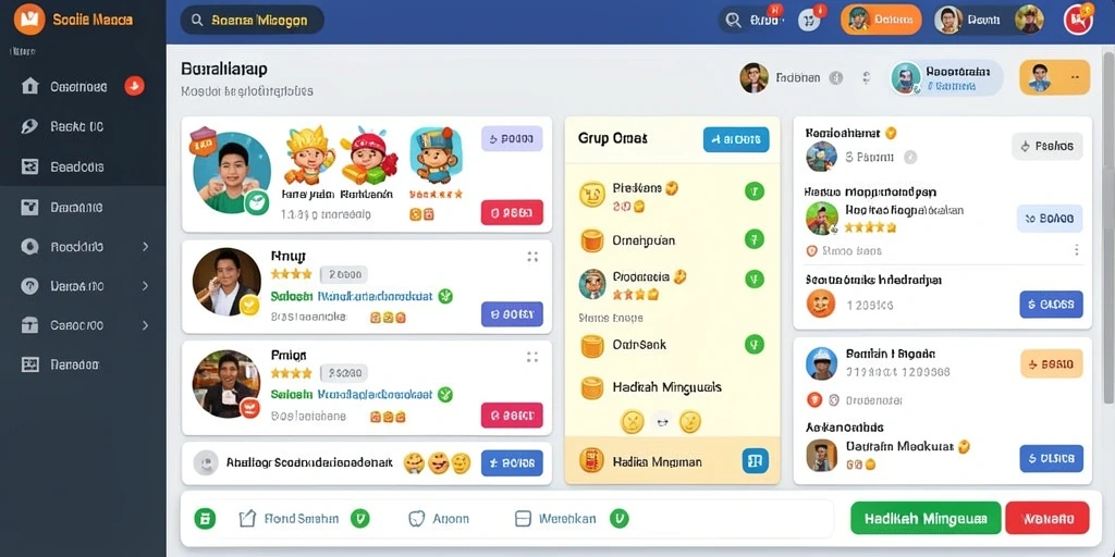 Rangkuman leaderboard untuk memantau peringkat pemain.