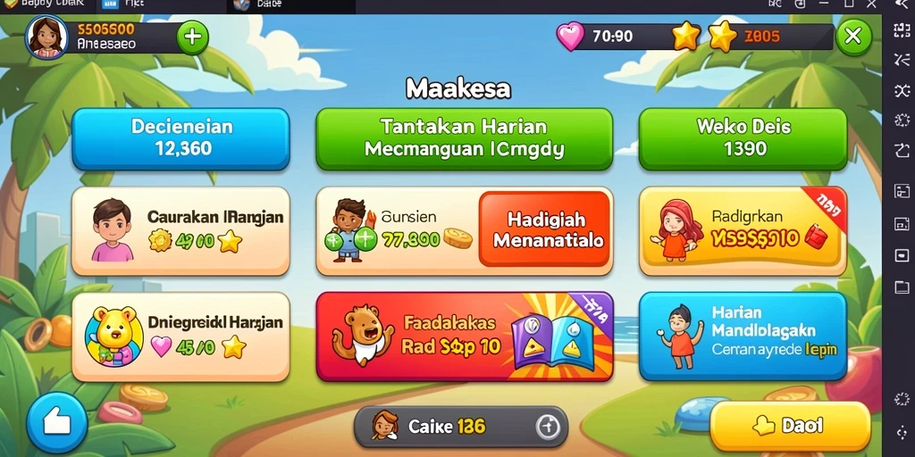 Grafis yang memukau dan efek suara yang asyik.